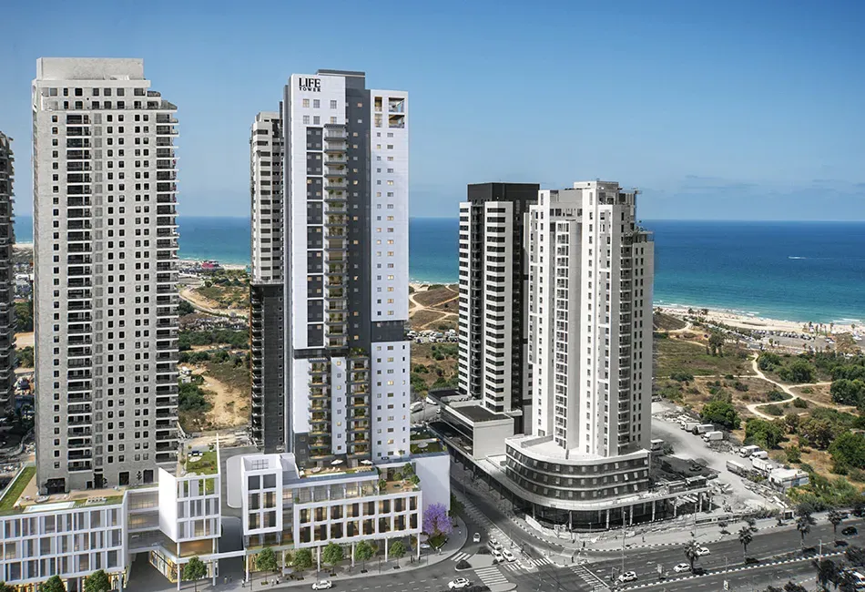 פרויקט חדש באזור בת ים, LIFE TOWER – לייף טאוור