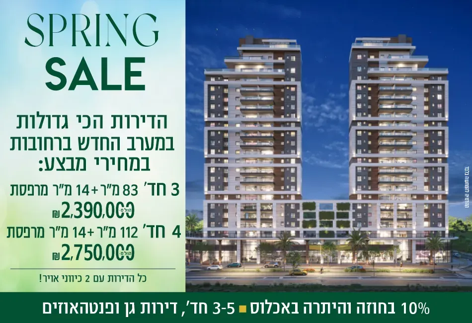 פרויקט מגדלי מיטל - רחובות הצעירה, רחובות | מיטל הנדסה