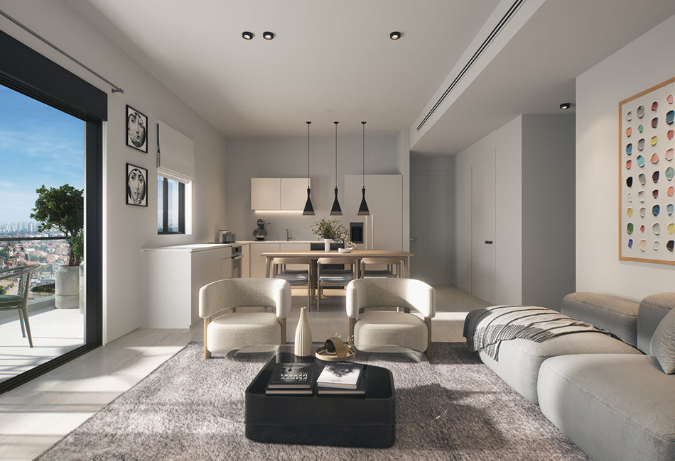 אזורים באגמים מבית Living