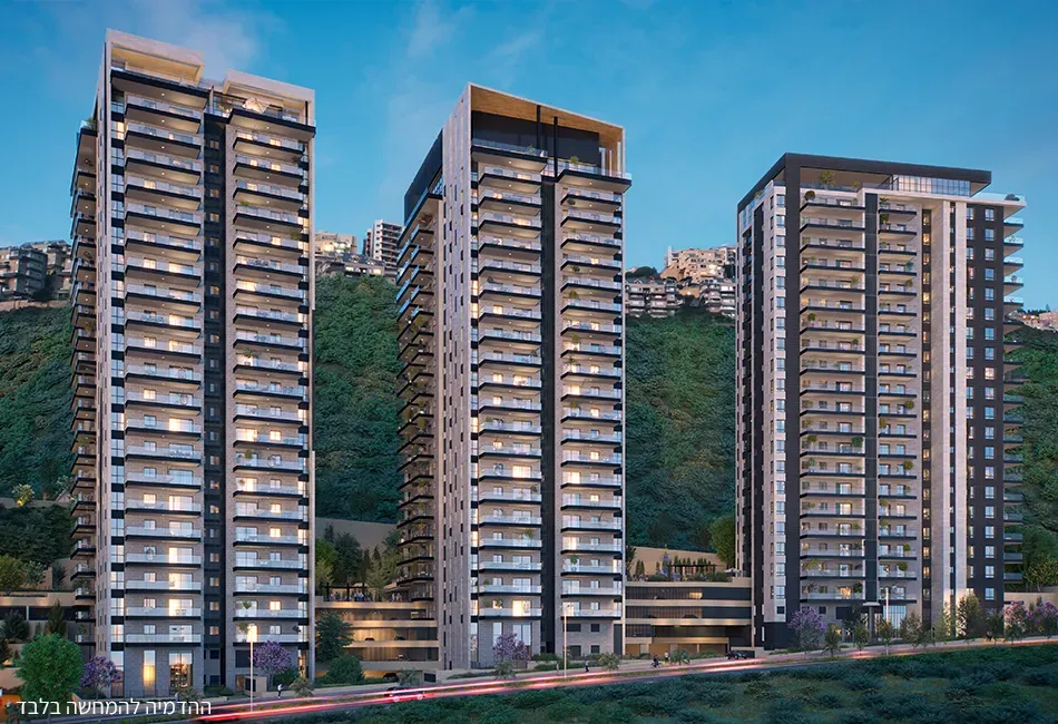 פרויקט חדש באזור חיפה, אזורים עיר הים חיפה