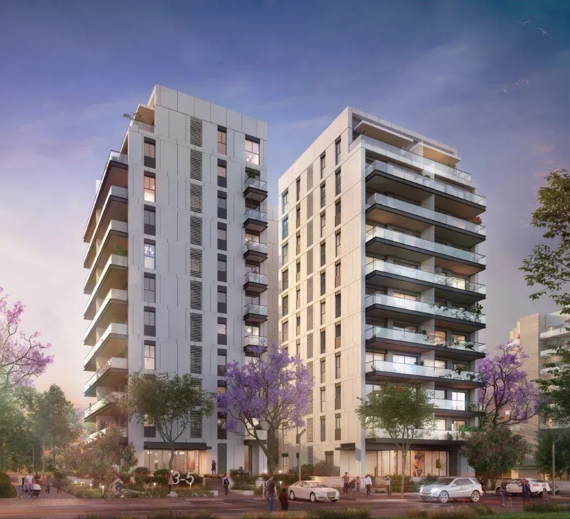 פנטהאוז דופלקס בשיכון וותיקים מאת לוסטיגמן