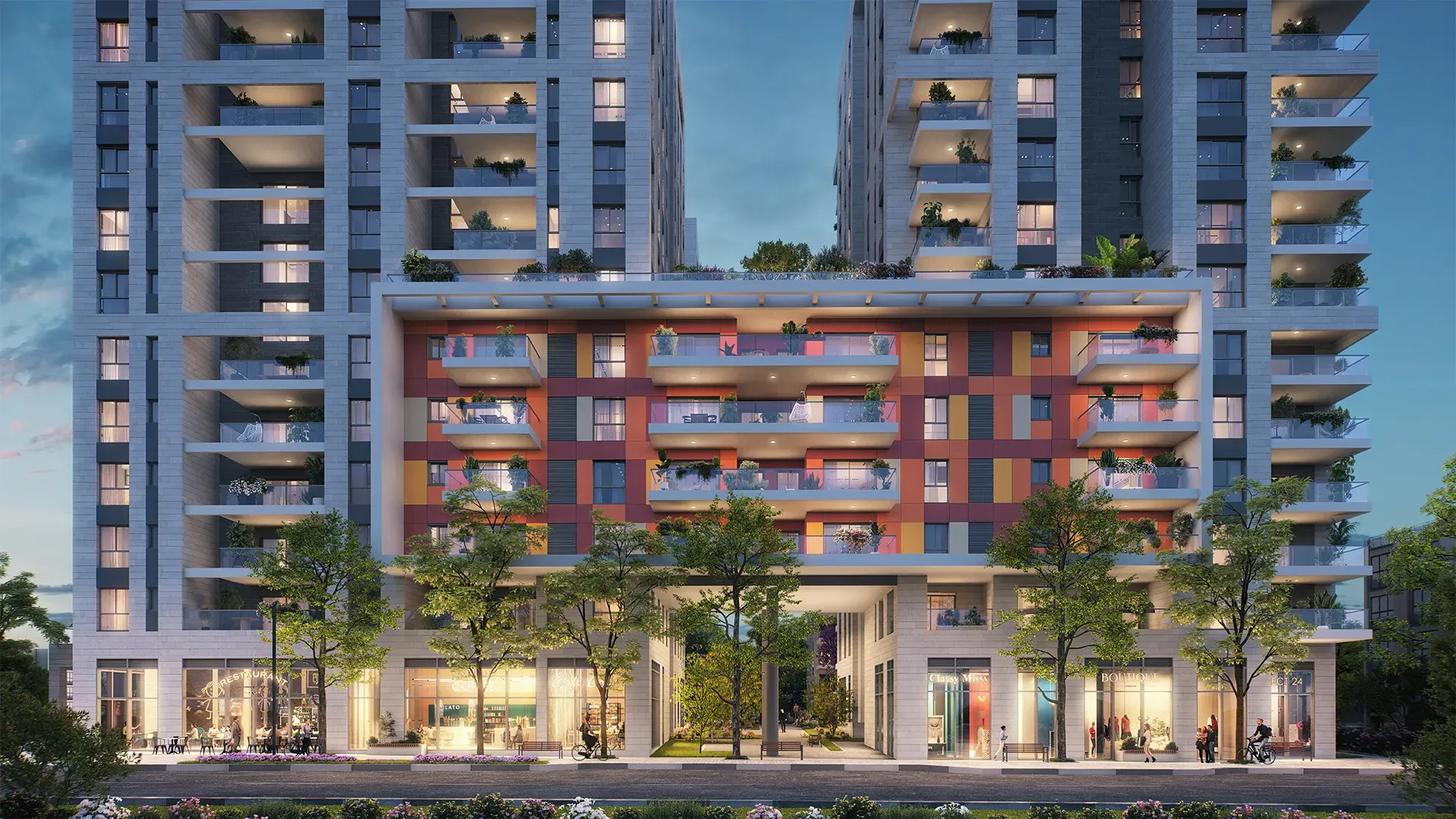 פרויקט חדש באזור יהוד מונוסון, ענב שדרת האומנות