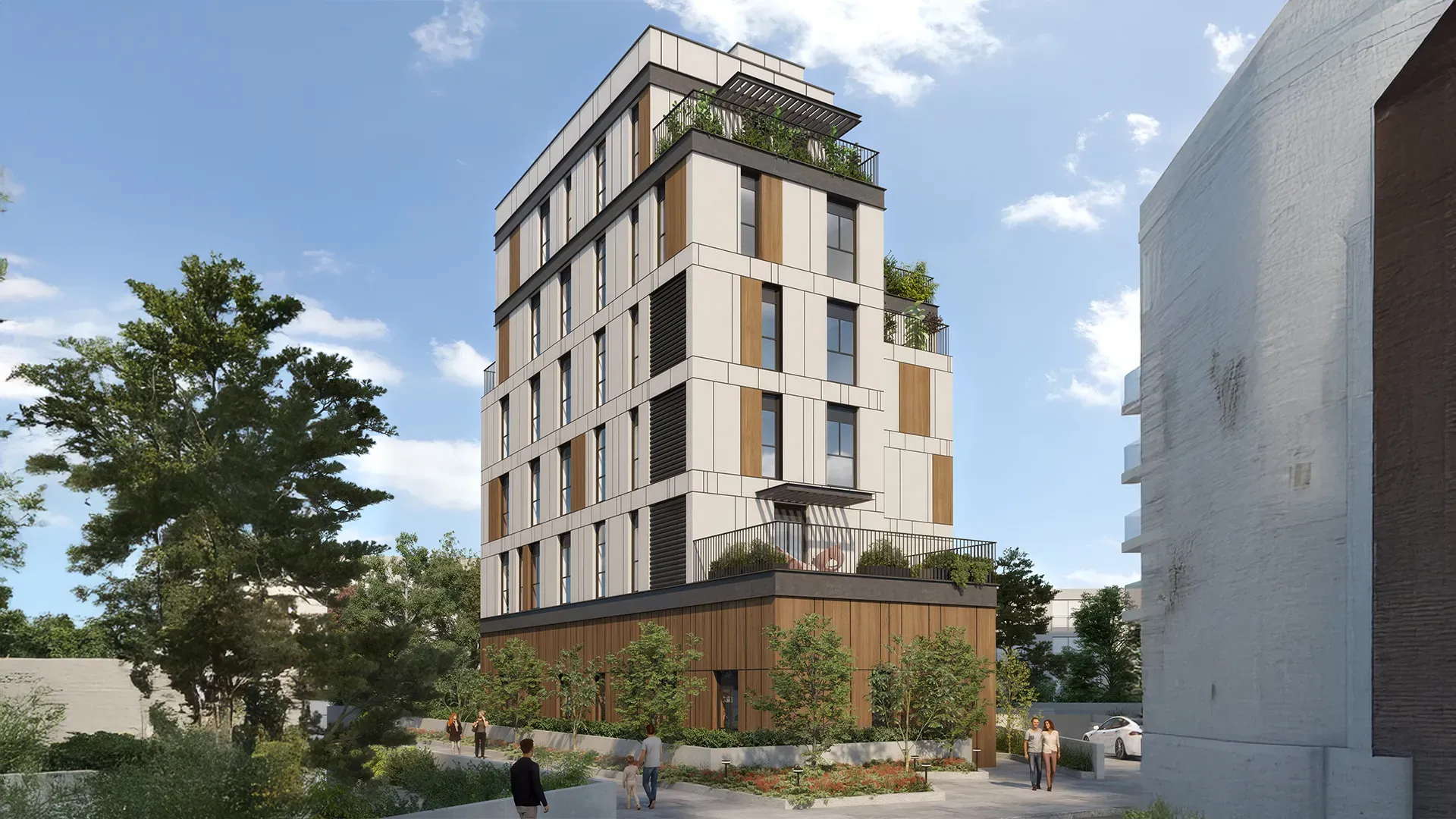 פרויקט חדש באזור הוד השרון, הבית בקצה הפרדס