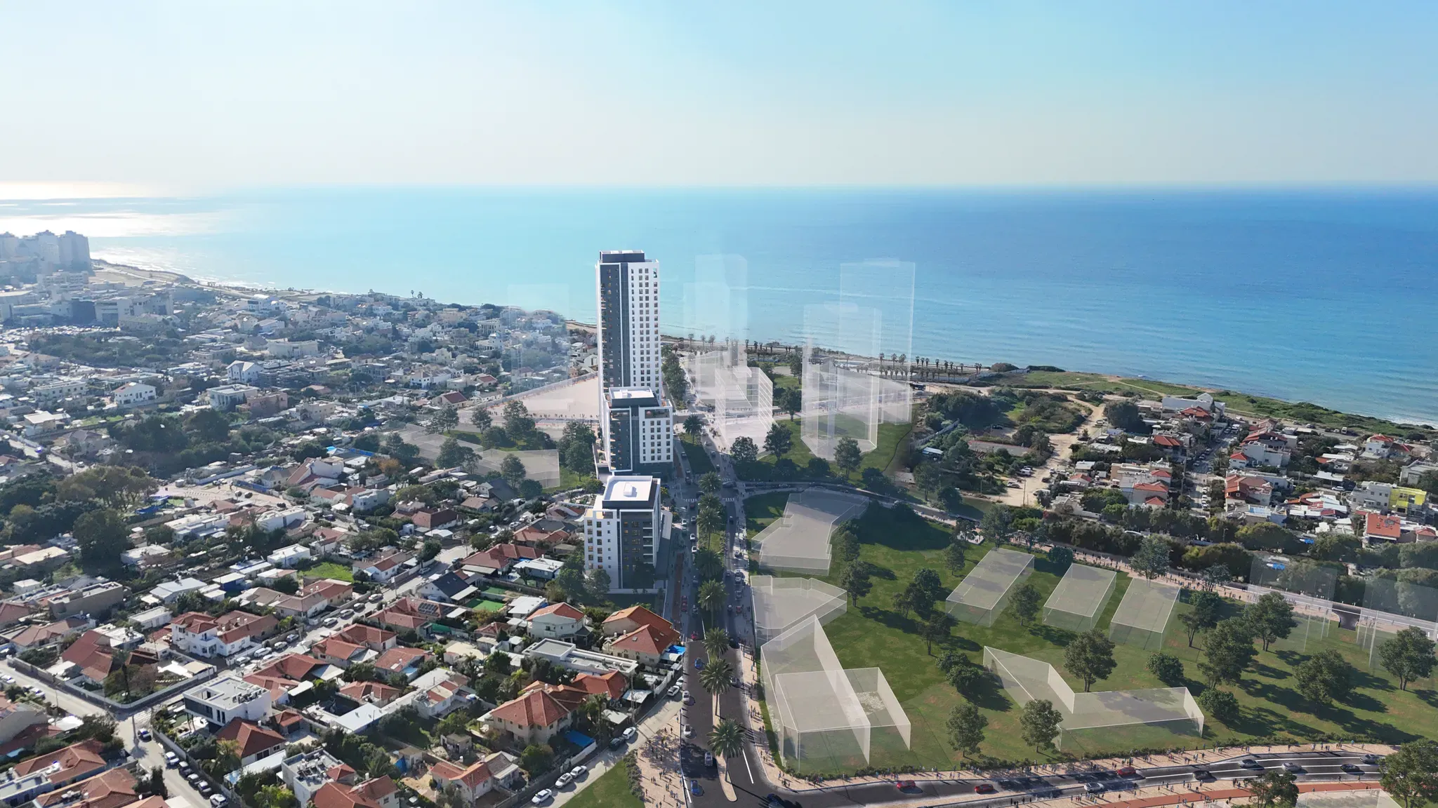 פרויקט חדש באזור נתניה, עין התכלת