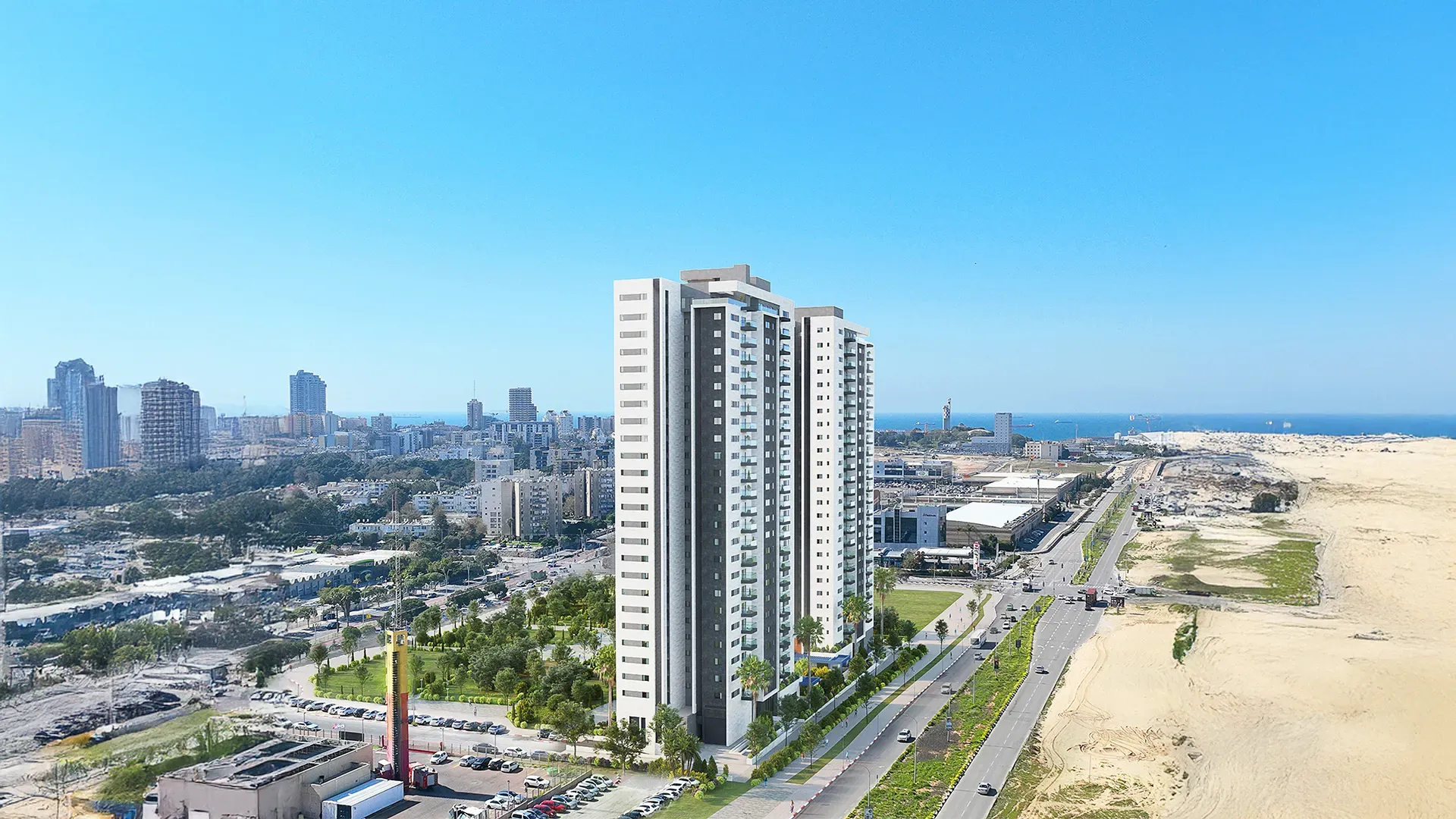 צרפתי TOWERS‎ - אשדוד