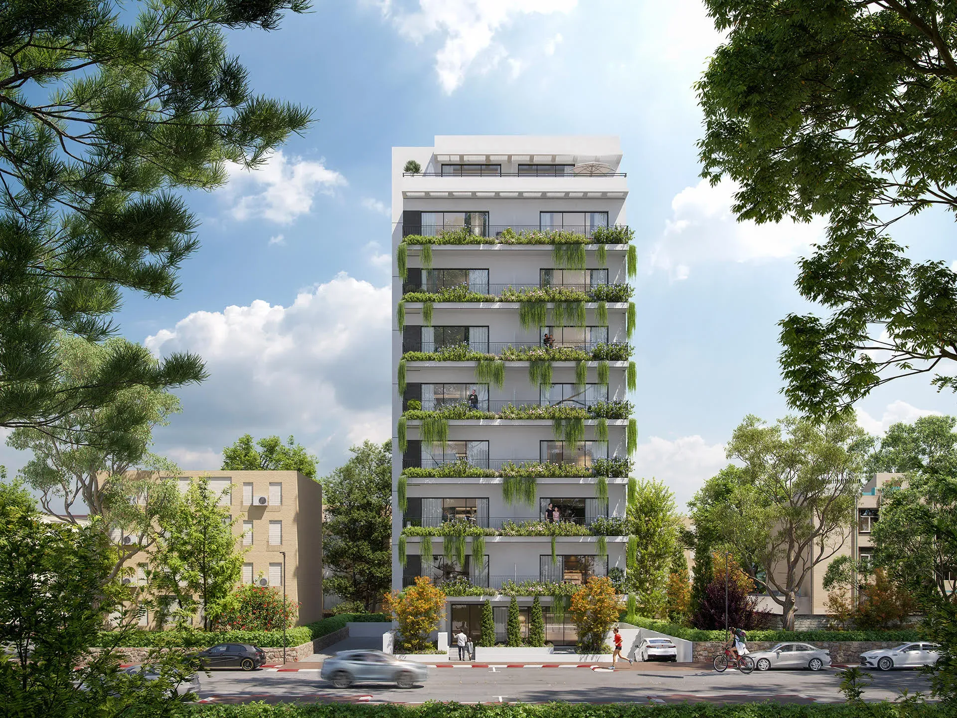 פרויקט חדש באזור רמת גן, ישורון