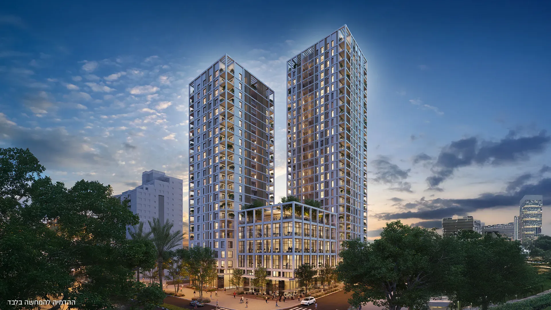 פרויקט חדש באזור הוד השרון, אב-גד רמתיים סקוור