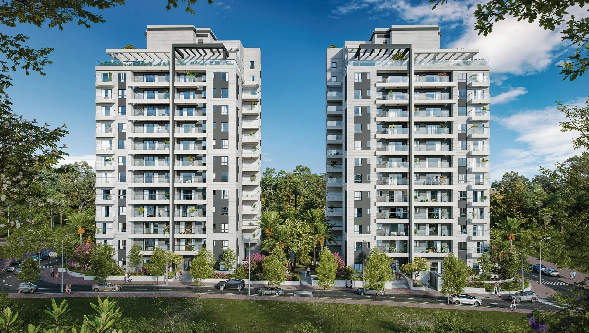 פרויקט חדש באזור רחובות, Golden Brown קריית ההגנה, רחובות