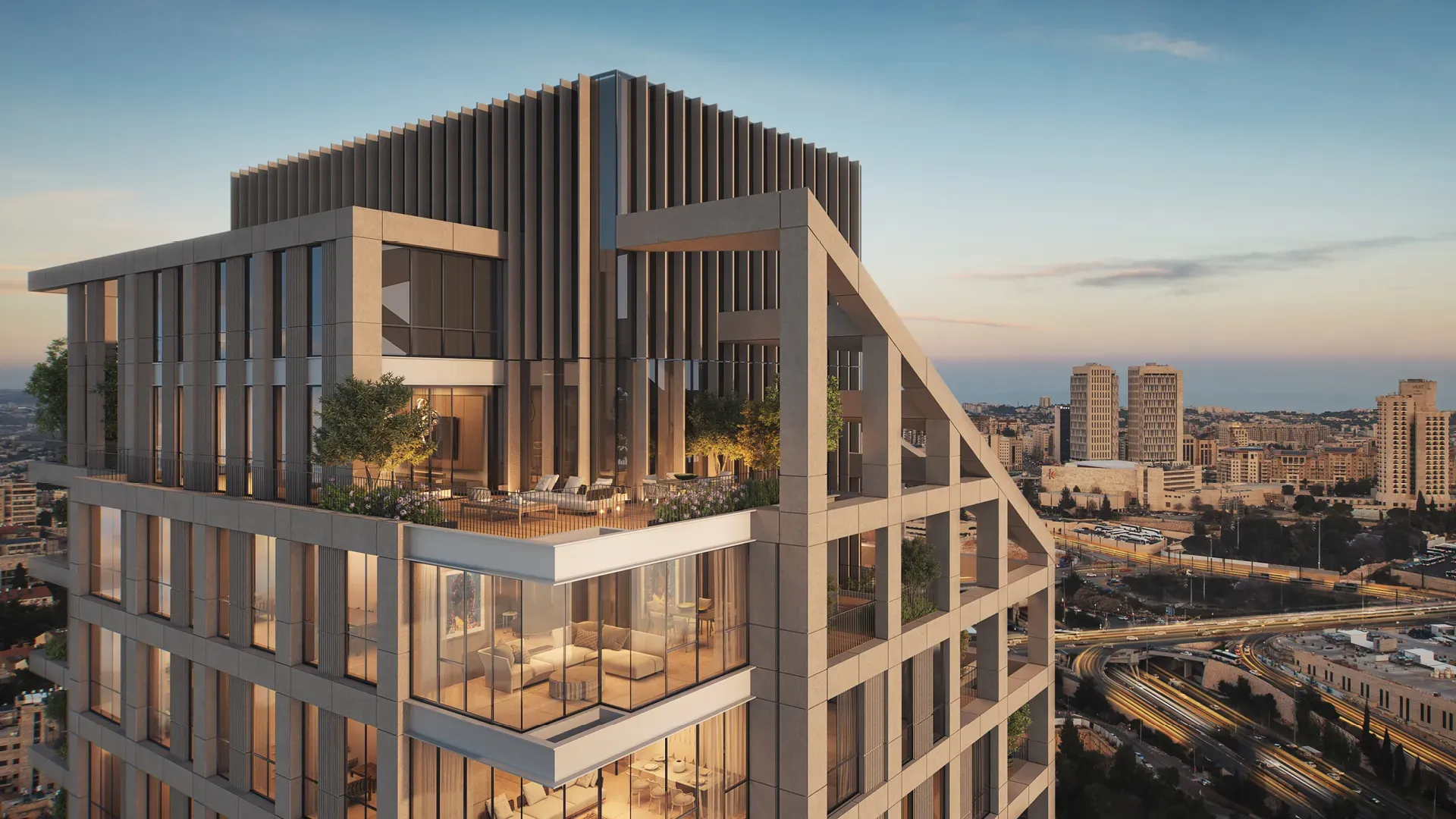 פרויקט חדש באזור ירושלים, BEIT HAKEREM JLM   המגדל בבית הכרם