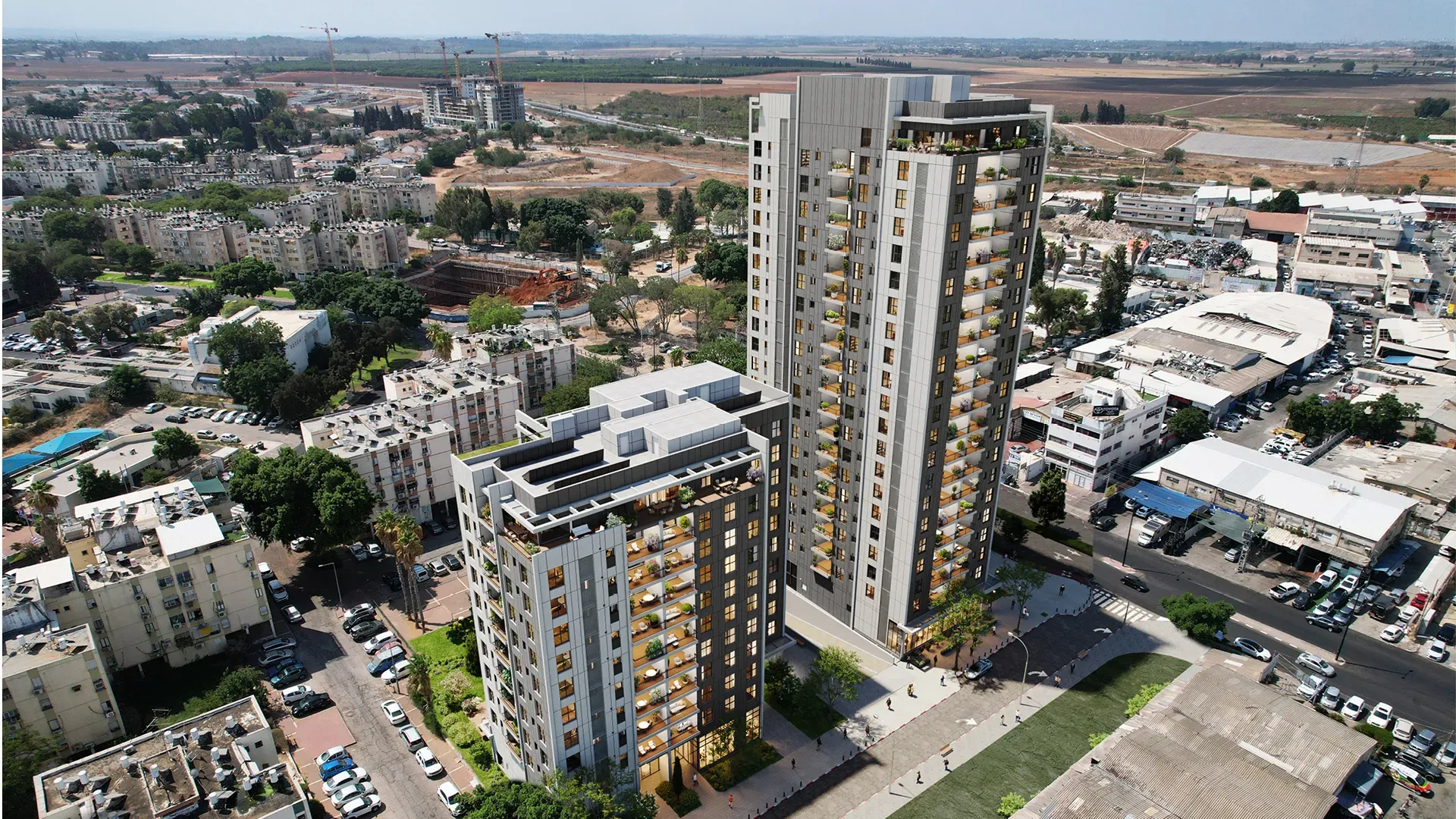 פרויקט חדש באזור רחובות, Shkedia שקדיה, רחובות